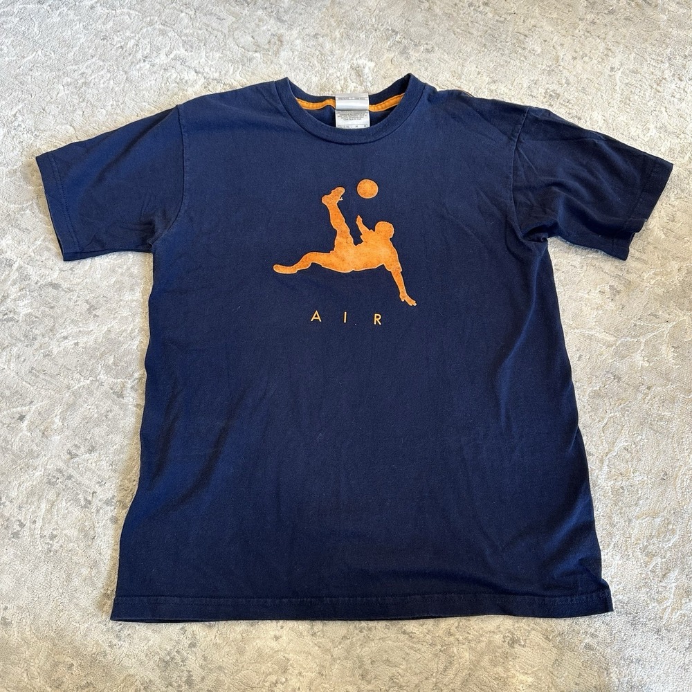 Nike Air Jordan T-Shirt Youth M Jump Man Crew Neck‎ Graphic Tee Short Sleeve